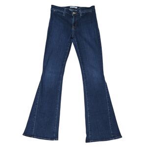 Joie Dark Blue Mid Rise Flare Ravine Jeans Size 28 FLAW